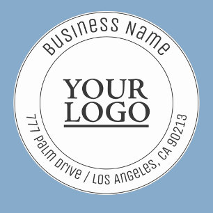 Sticker Votre logo, nom commercial, adresse ou tout autre 