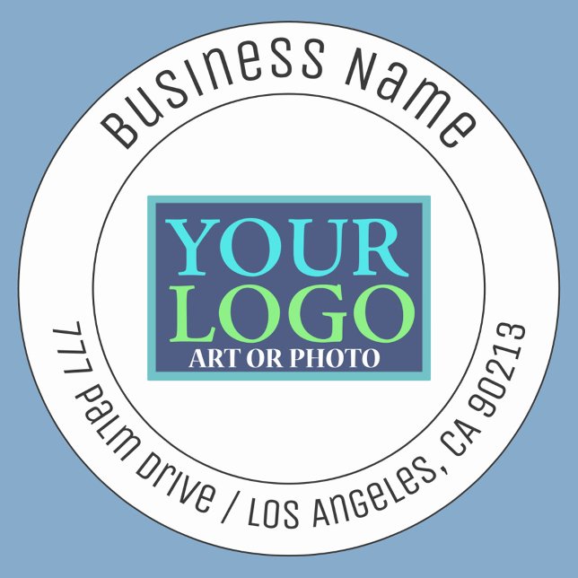 Sticker Votre logo, nom commercial, adresse ou tout autre  (Créateur téléchargé)
