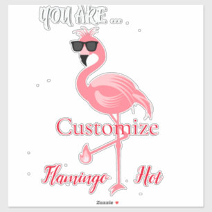 Sticker Vous Êtes Flamant rose Hot Thunder_Cove