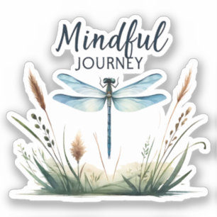 Sticker Voyage Minutieux - Nature des libellules