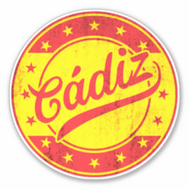Sticker Voyageur mondial - Cadix, Espagne