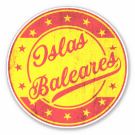 Sticker Voyageur mondial - Espagne - Îles Baléares