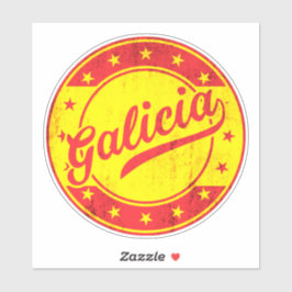 Sticker Voyageur mondial - Galice, Espagne