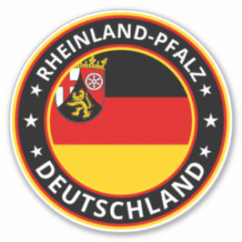 Sticker Voyageur mondial Rheinland-Pfalz, Deutschland
