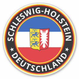 Sticker Voyageur mondial - Schleswig-Holstein, Deutschland