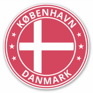 Sticker Voyageur mondial - "Ville", Danmark | Danemark (Mo