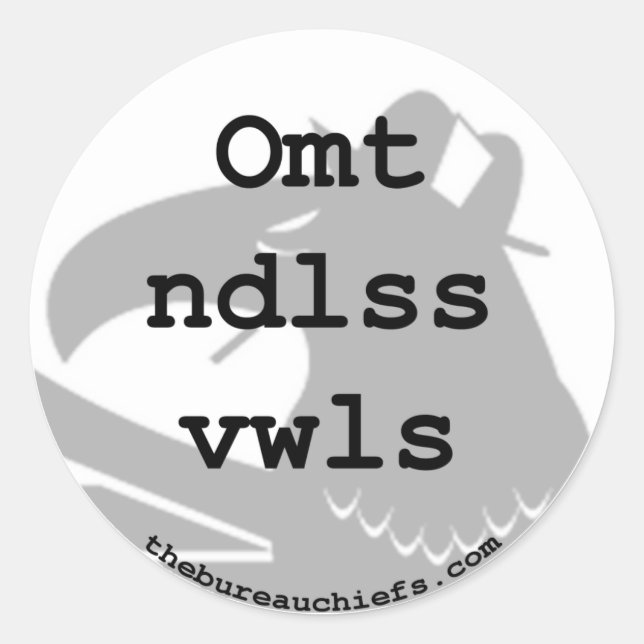 Sticker Vwls Omt Ndlss (Devant)