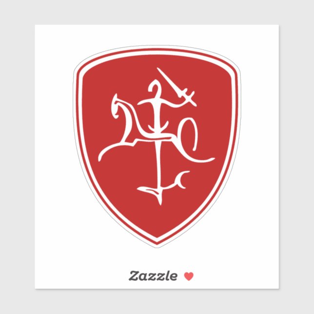 Sticker Vytis Lietuva (Feuille)