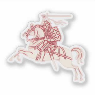 Sticker Vytis lituanien