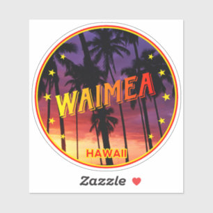 Sticker Waimea Hawaii