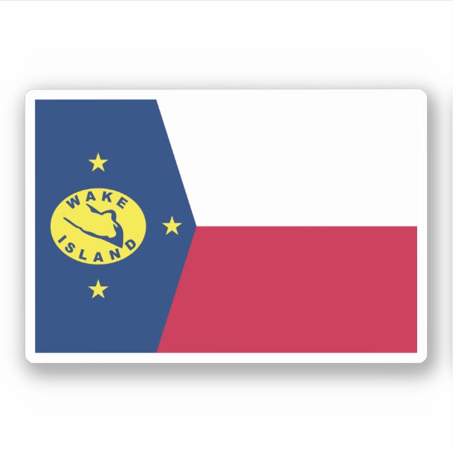 Sticker Wake Island (Devant)
