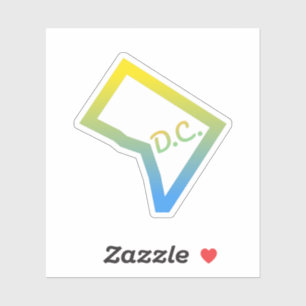 Sticker Washington D.C.