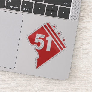 Sticker Washington DC 51e