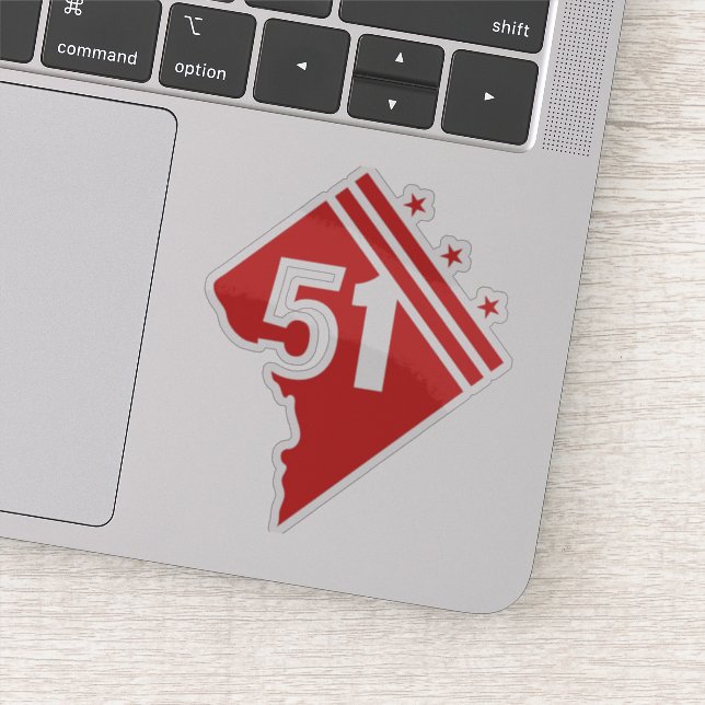 Sticker Washington DC 51e (Détail)