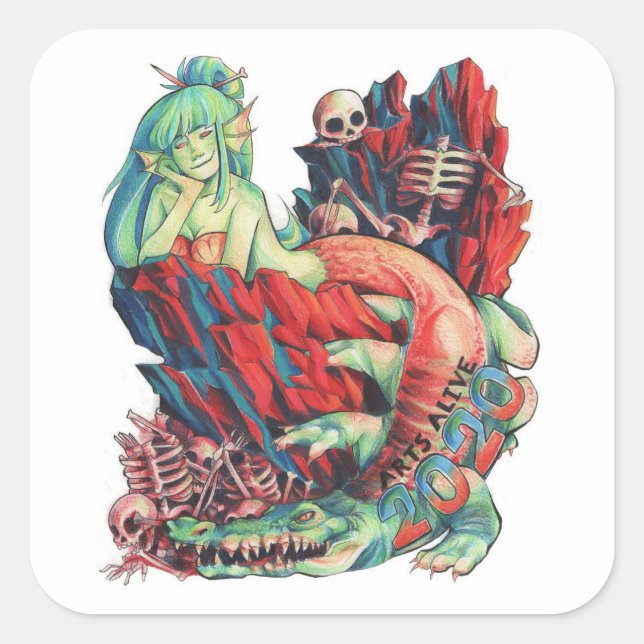 Sticker WCHS Arts Alive 2020 (Devant)