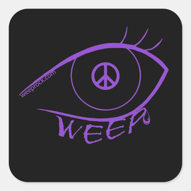 Sticker WEEP (Vorderseite)