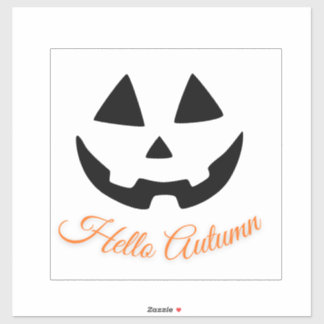 Sticker Welcome October 