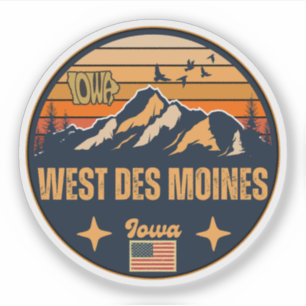 Sticker West Des Moines, Iowa