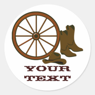 Sticker Western Gear