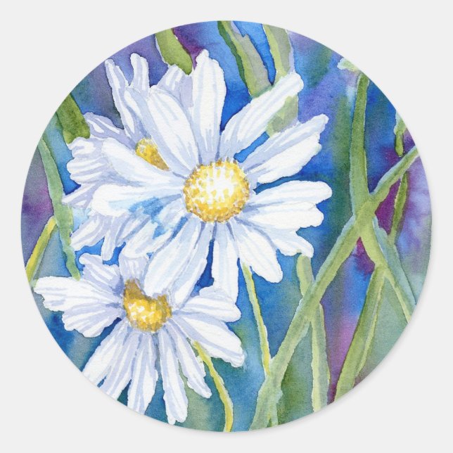 Sticker "White Daisies" (Devant)