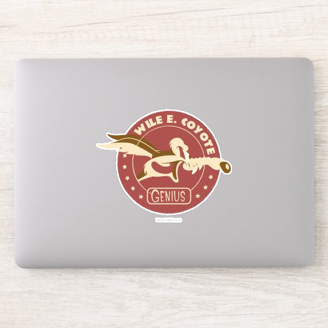 Sticker WILE E. COYOTE™ Génie (Ordinateur)