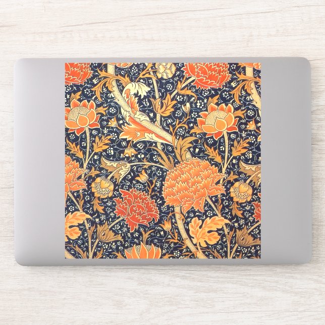 Sticker William Morris Cray Floral Art Nouveau Motif (Ordinateur)
