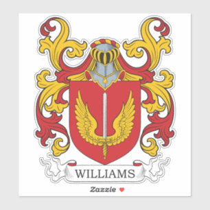 Sticker Williams Family Crest