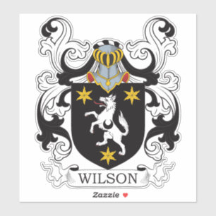 Sticker Wilson Family Crest