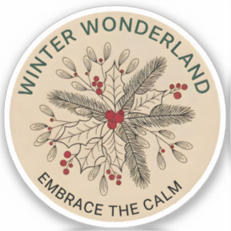 Sticker Winter Wonderland
