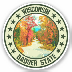 Sticker Wisconsin