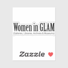 Sticker Women in GLAM 