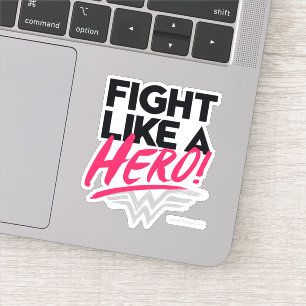 Sticker Wonder Woman - Combattre Comme Un Héros