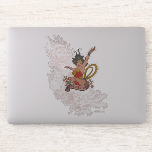 Sticker Wonder Woman Goddess (Ordinateur)