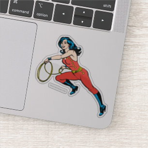 Sticker Wonder Woman Red