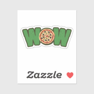 Sticker WOW Pizza