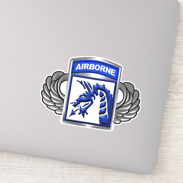 STICKER XVIII AIRBORNE CORPS (Détail)