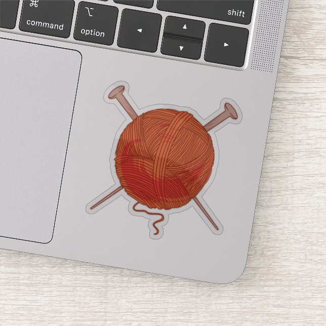 Sticker Yarn Ball (Détail)