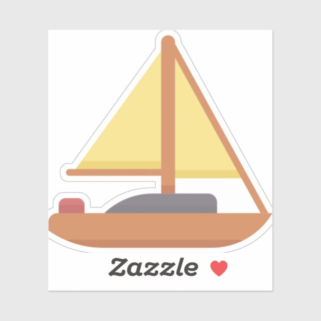Sticker Yatch (Feuille)