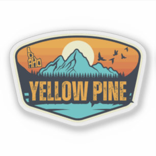Sticker Yellow Pine, Idaho