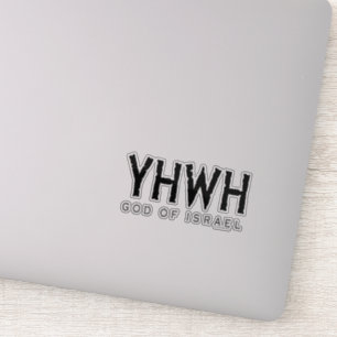 Sticker YHWH (Éternel) Dieu d'Israël