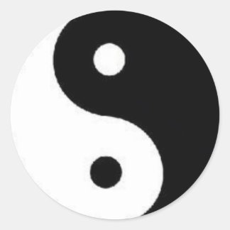 Sticker Ying Yang Peace