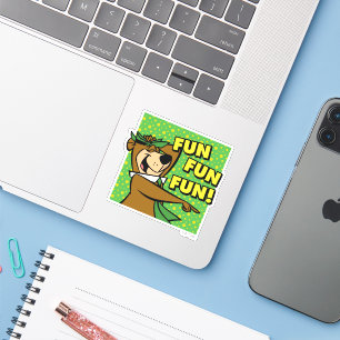 Sticker Yogi Bear Fun Amusant