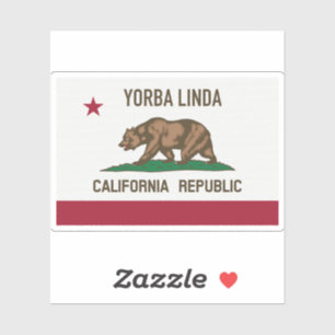 Sticker Yorba Linda CA