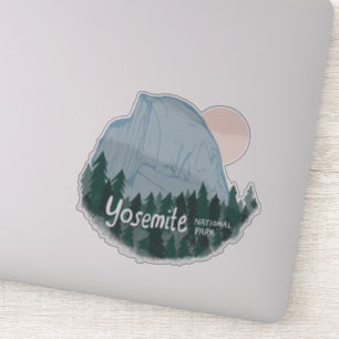 Sticker Yosemite Parc National Calif Camping Transparent