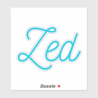 Sticker Zed