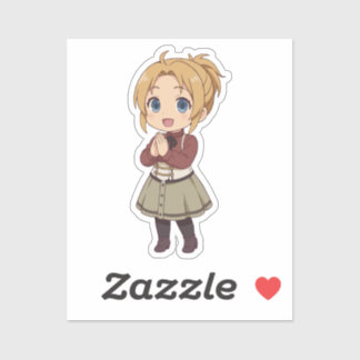 Sticker Zenith Greyrat Chibi Mage Maternelle