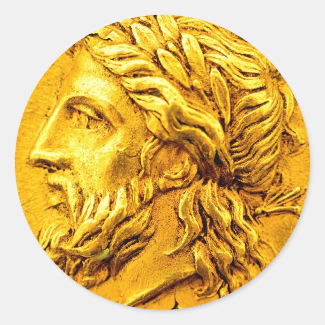 Sticker Zeus Gold Coin Rewards (Devant)