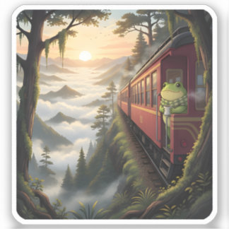 Sticker Zochi Watches Sunrise in Alishan Forest