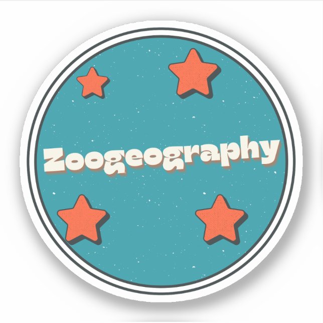 Sticker Zoogéographie (Devant)