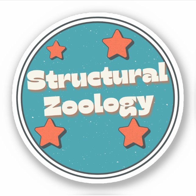 Sticker Zoologie structurale (Devant)